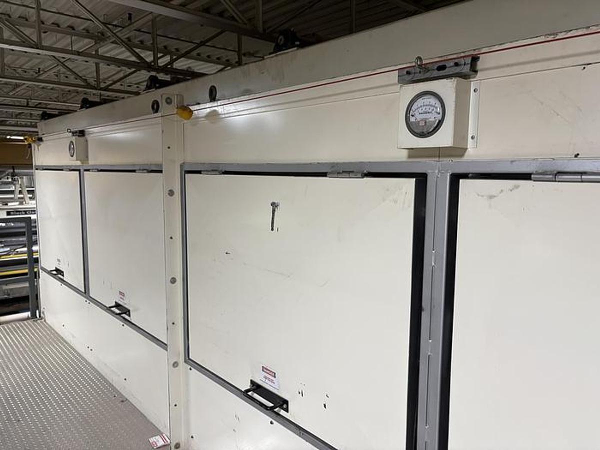 Used 110" Pyradia Natural Gas Floatation Dryer, 2015