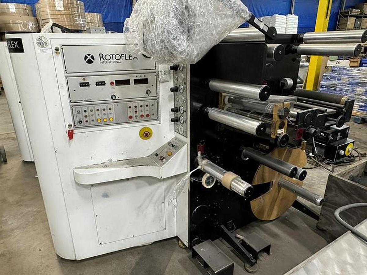 Used Rotoflex VSI 330 13" Shear Slitter Rewinder