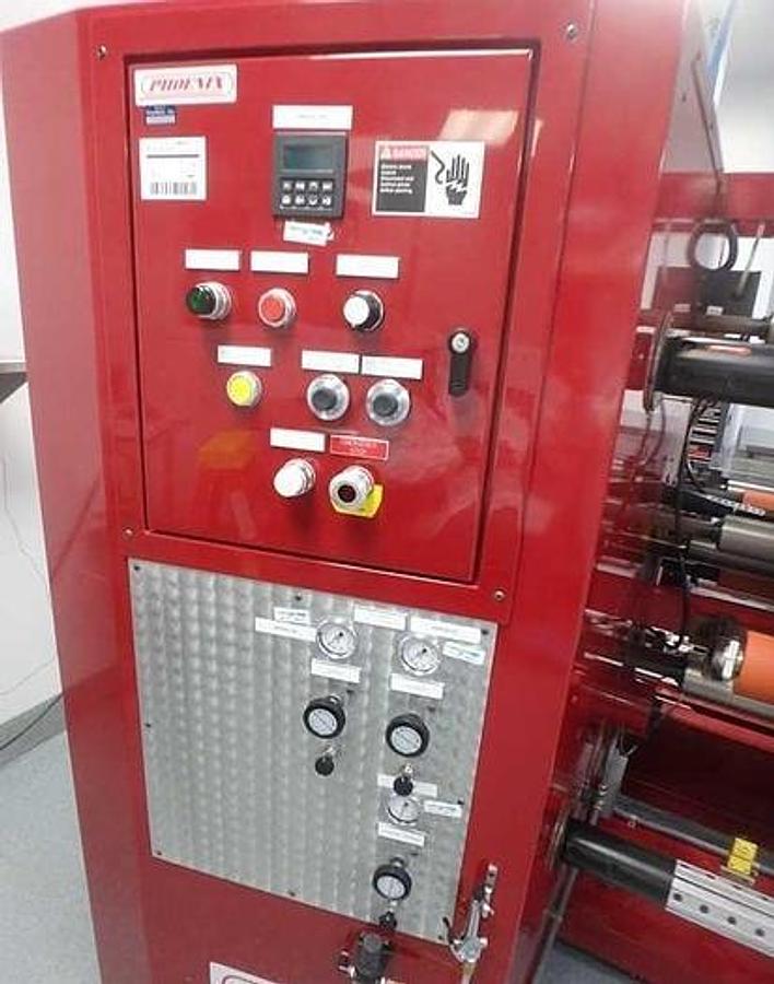 Used Phoenix Machine 650FC/18 18" Duplex Slitter Rewinder - 2000