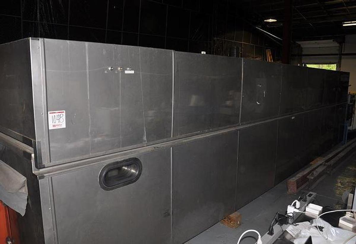 Used 72" x 25' Worldwide Stainless Steel Floatation Dryer