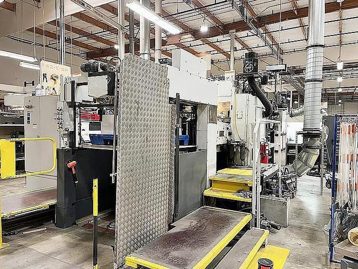 Used Bobst 142 E Die Cutter with Stripping - 1992