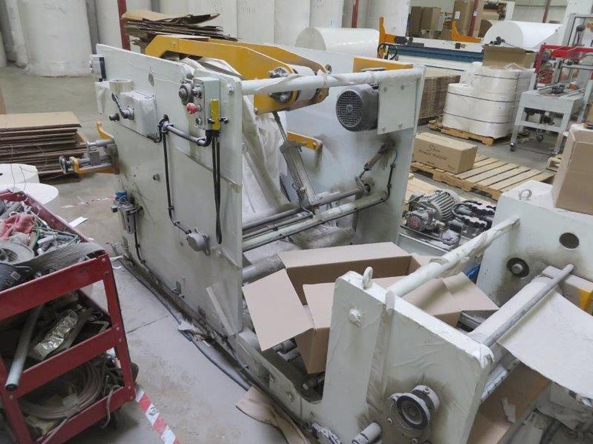 Used 17" Ocean A-500-2T Servo Driven 1/8TH and Double Cross Dinner Napkin Folder
