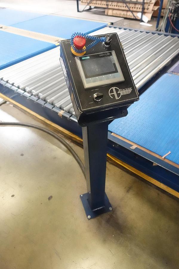 Used 2018 Geo. M. Martin BCS 108" Corrugated Box Stacker with Rebuilt Controls
