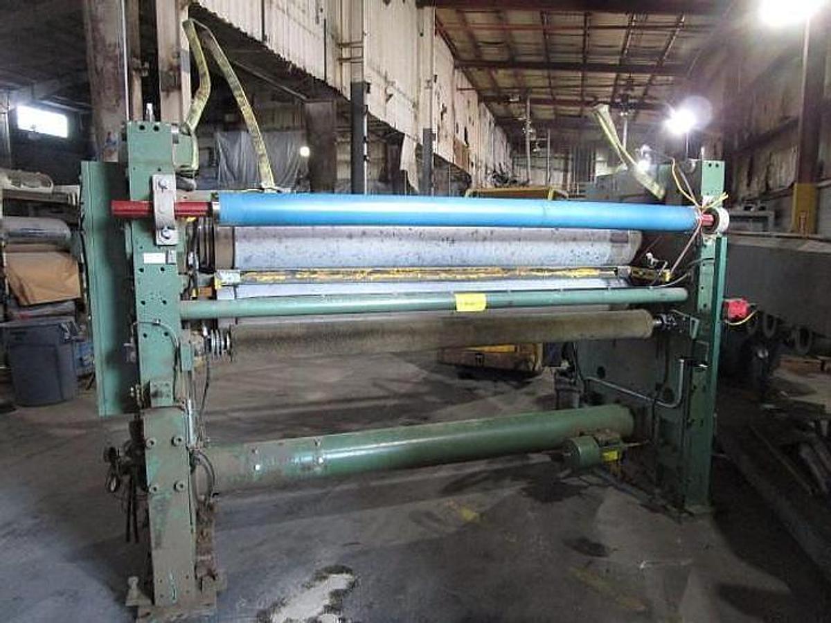 Used 81" PCMC Steel-to-Steel Embosser