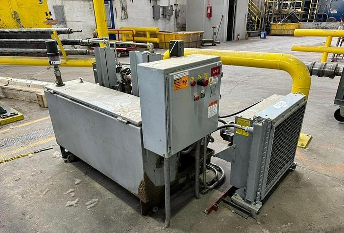 Used 92" Langston Two Drum Slitter Rewinder 72" Diameter Tidland Slitting