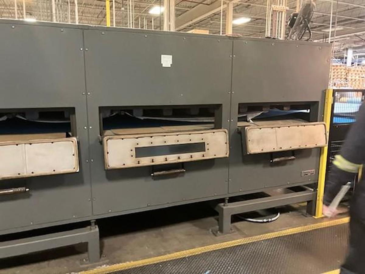 Used 70" Stork Coater & Thermo Electric Drying Line for Nonwovens