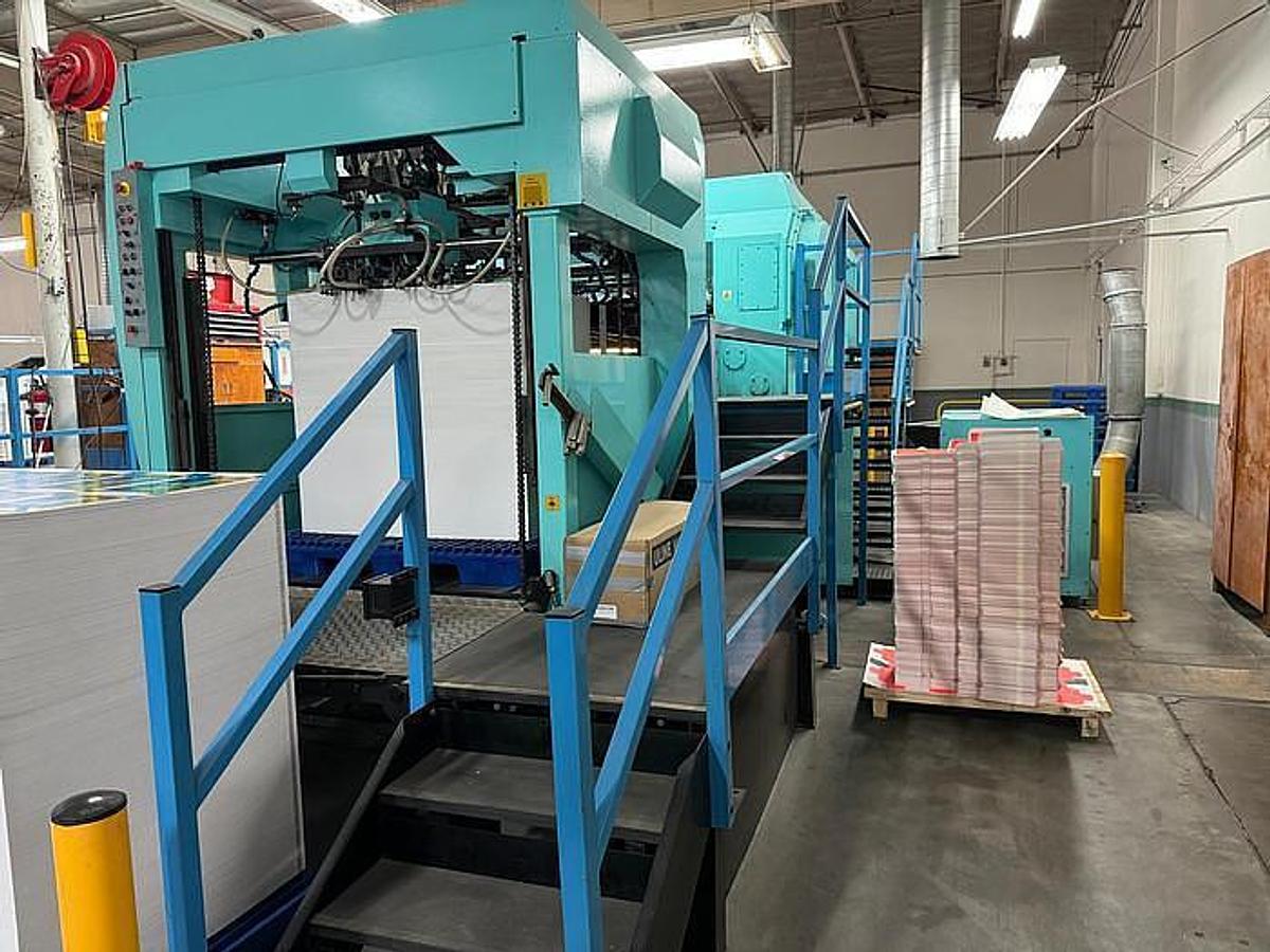 Used Iberica SRK 144K Die Cutter Blanker - 2002