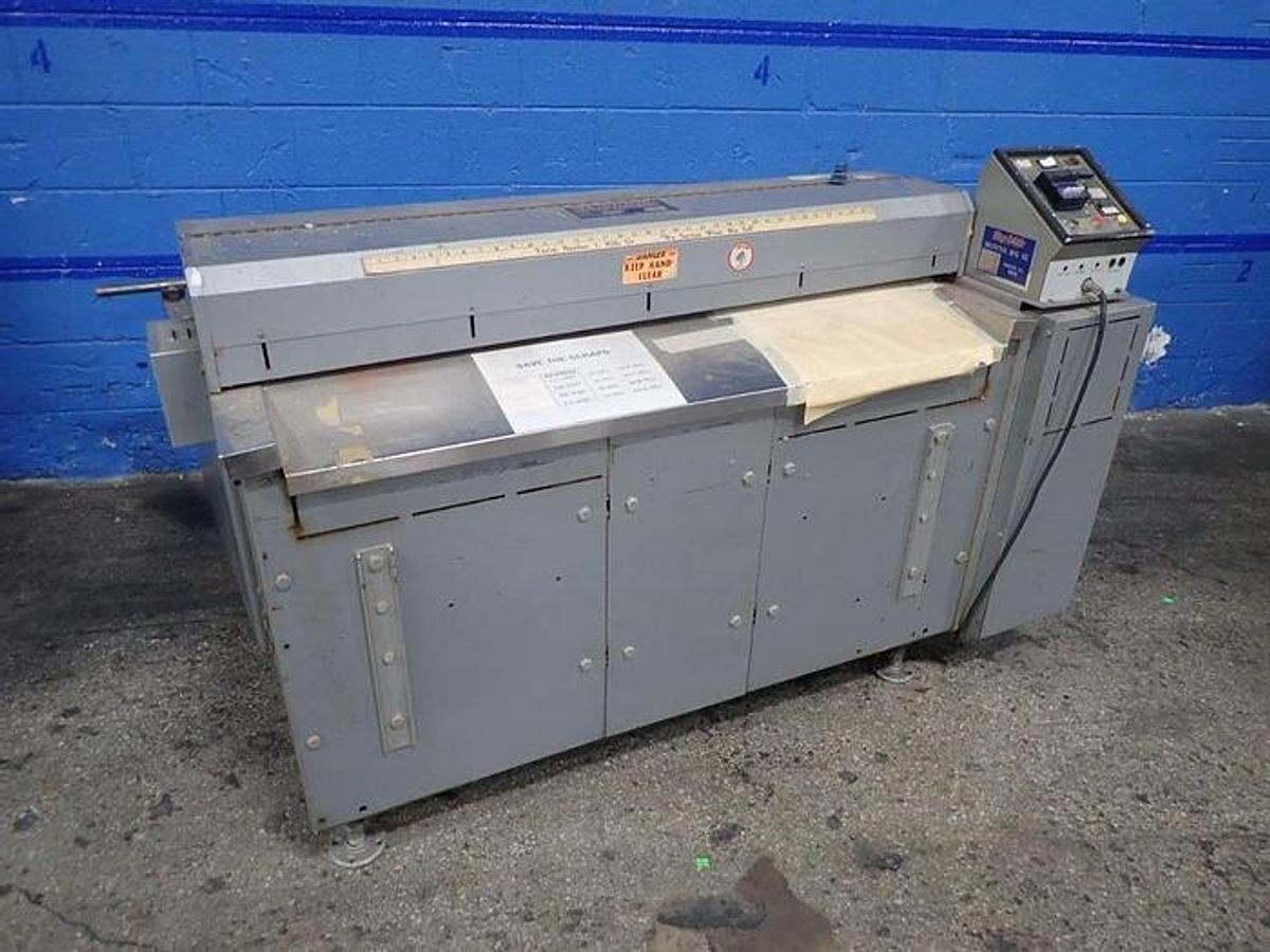 Used 48" Rosenthal Sheeter Wrap-o-matic Model WA-S-4-U