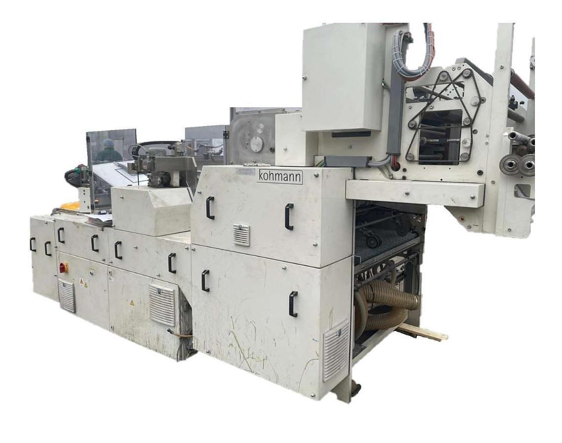 Used Kohmann F-1100/2 Dual Lane Window Patching Machine - 2015