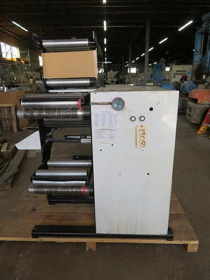 Used 16" CEI Converting Equipment International Model 130-16 Duplex Slitter Rewinder