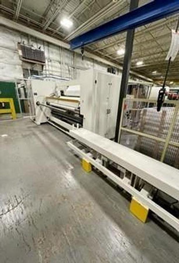 Used Catbridge 324 110" Simplex Turret Slitter Winder - 2017
