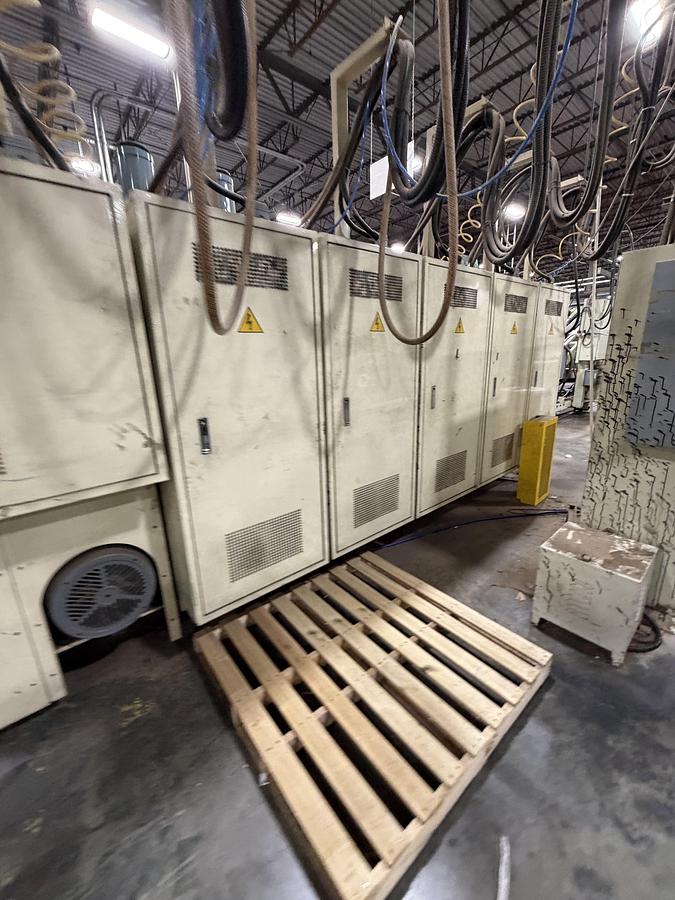Used Workhorse 66” x 135” 2-Color Rotary Die Cutter for Sale | Heavy-Duty Corrugated Equipment
