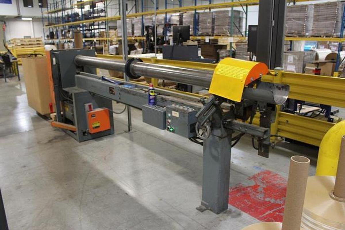 Used 120" Appleton D21SH1010 Automatic Tube Core Cutter