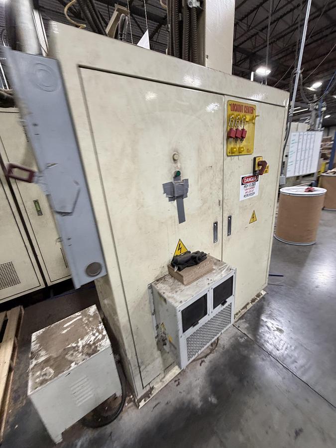 Used Workhorse 66” x 135” 2-Color Rotary Die Cutter for Sale | Heavy-Duty Corrugated Equipment
