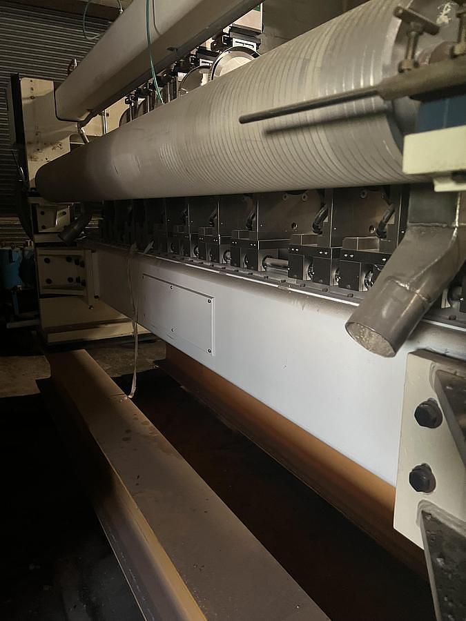 Used 84" Class III Tidland Slitting Section with Driven Female Knife Section Includes (5) Male Knives Model C3-MG-AC
