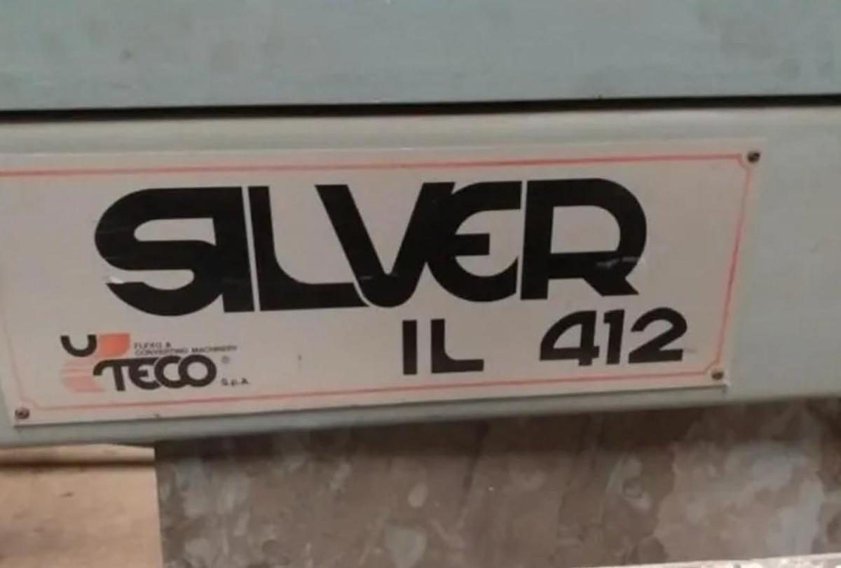 Used Uteco Silver 412 IL 88" 4 Color Stack Press - 1990