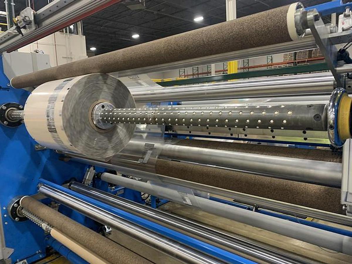 Used Elite Cameron CW800HD 94" Cantilevered Duplex Slitter Rewinder - 2020