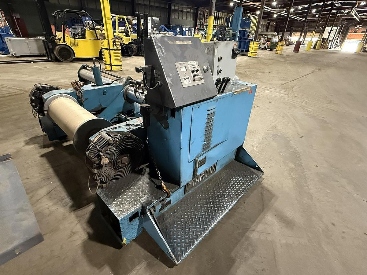 Used 100" Martin Unwind 72" Diameter Capacity