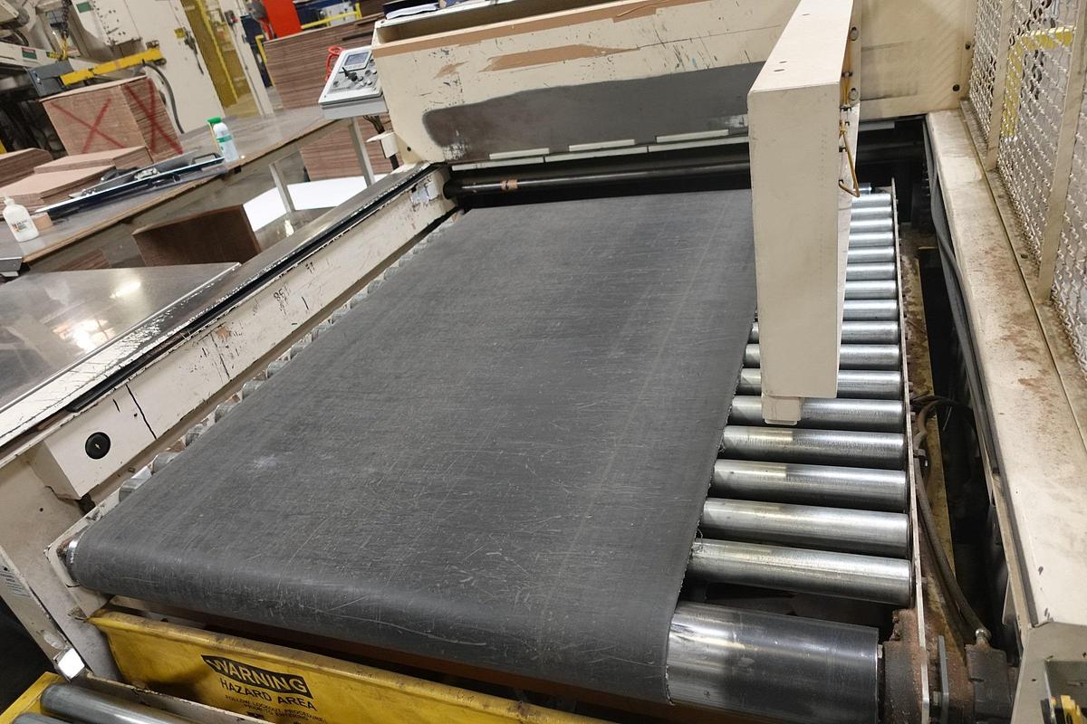 Used Alliance LM3-56 Semi-Automatic Bundler / Stacker with Palletizer and Slip Sheet Inserter