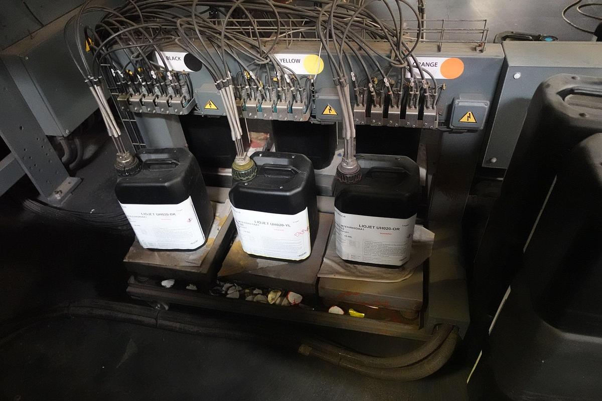 Used 2018 Barberan Jetmaster 1750 68.9" 6-Color Single Pass Digital Printing Press