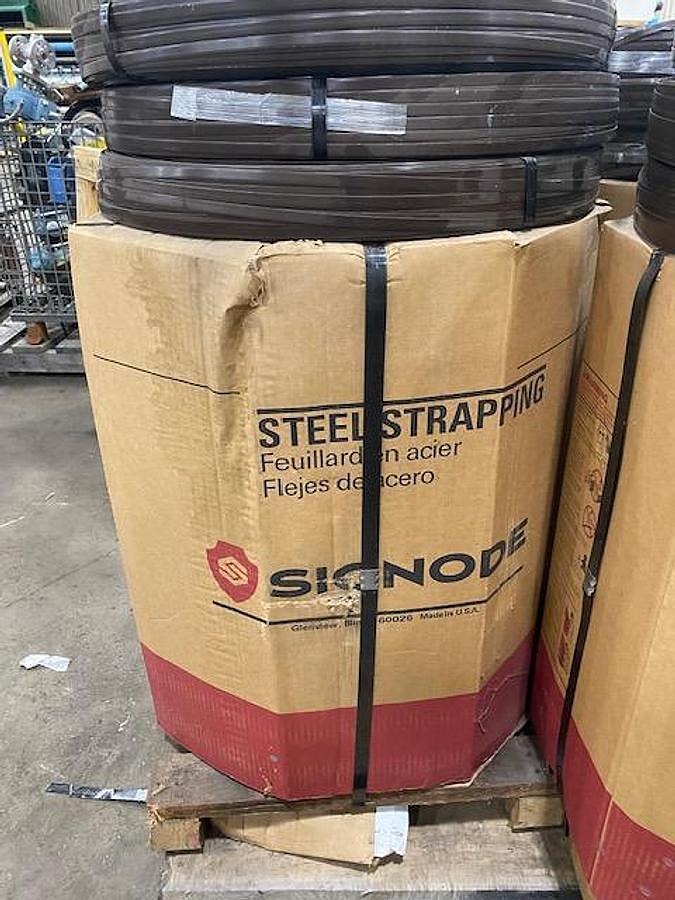 Signode Apex CE 3/8" x .017" Brown Strapping, Unused