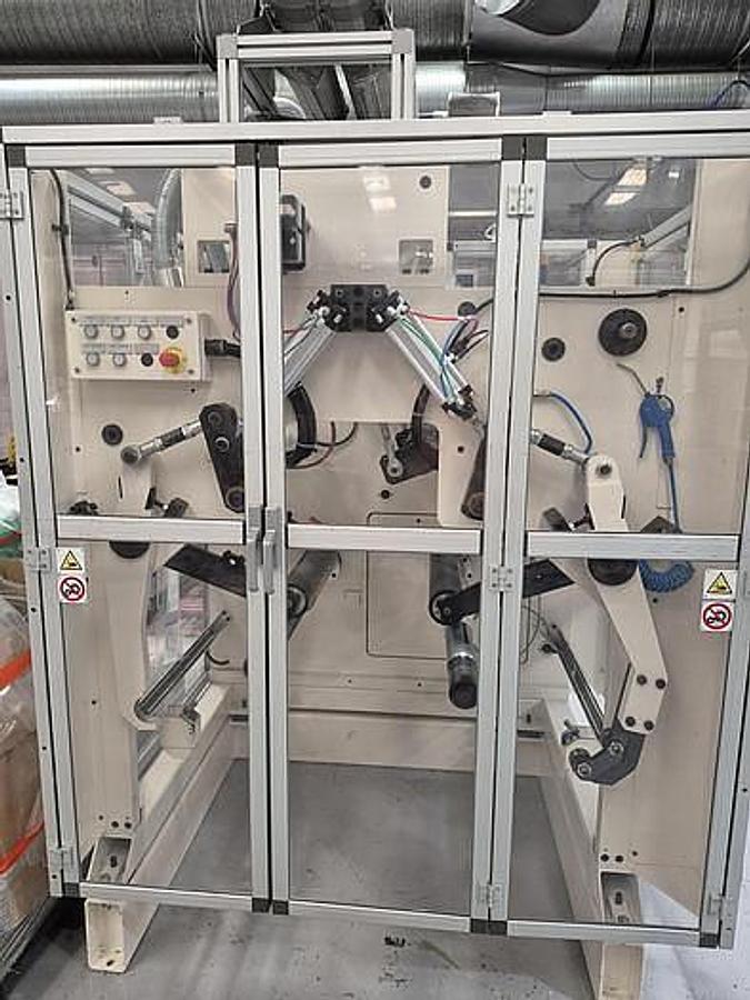 Used 20" (500M) Laem Model V160-500 Doctor Rewinder Mfg 2015