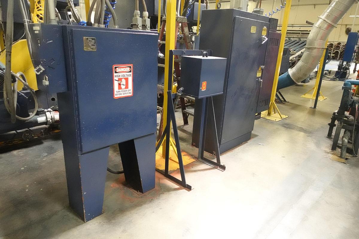 Used Ward 66" x 113" 3-Color Rotary Die Cutter with Sun Automation Retrofit