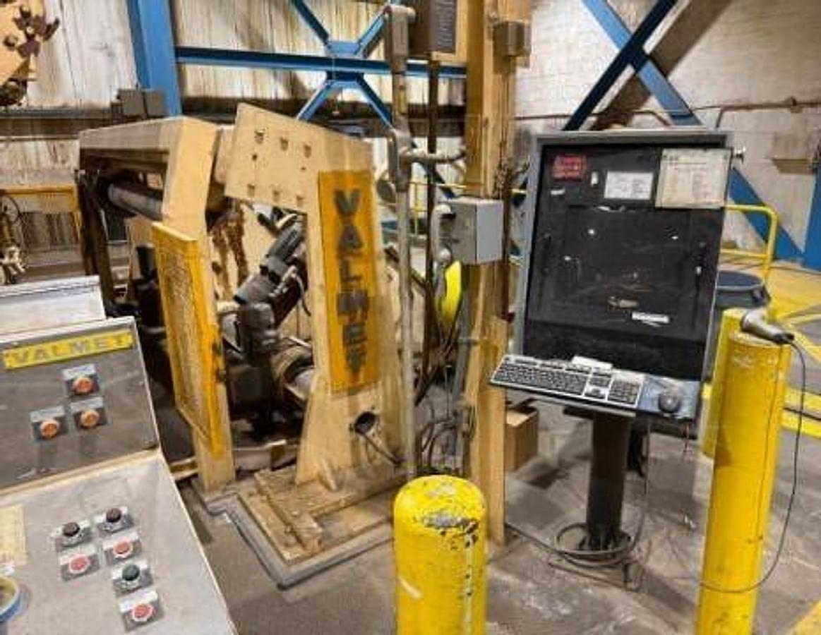 Used 72" Valmet Model KL200 Two Drum Winder