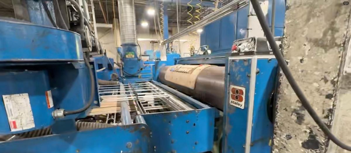 Used Staley 2-Color Rotary Die Cutter with Doctor Blade System and Vacuum Transfer 66" x 115"