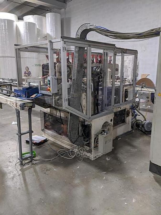 Used 91" Perini 813 Bathroom Tissue / Kitchen Towel Converting Line - 1992