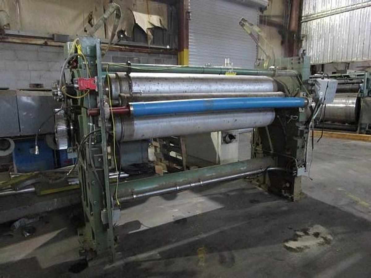 Used 81" PCMC Steel-to-Steel Embosser