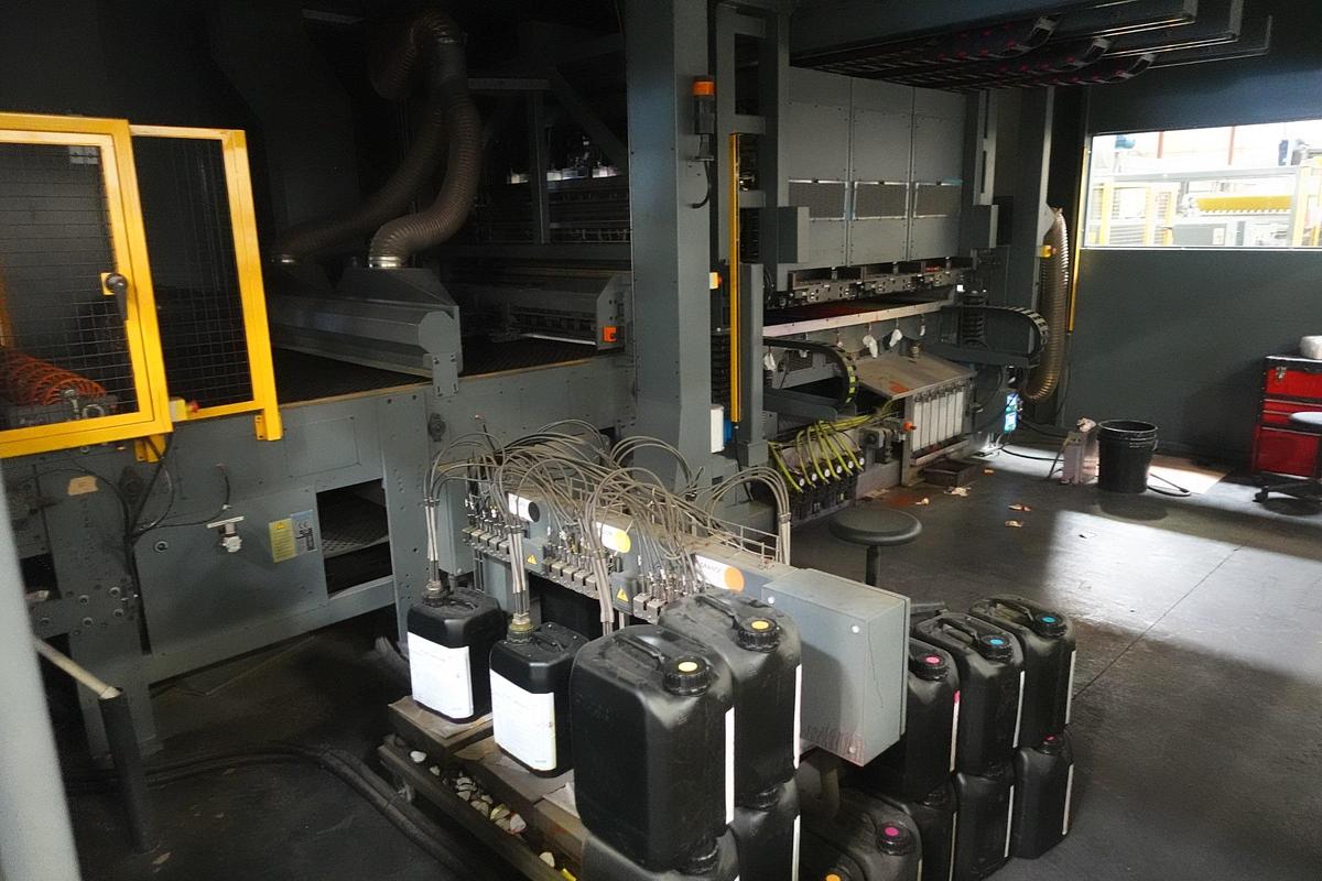 Used 2018 Barberan Jetmaster 1750 68.9" 6-Color Single Pass Digital Printing Press