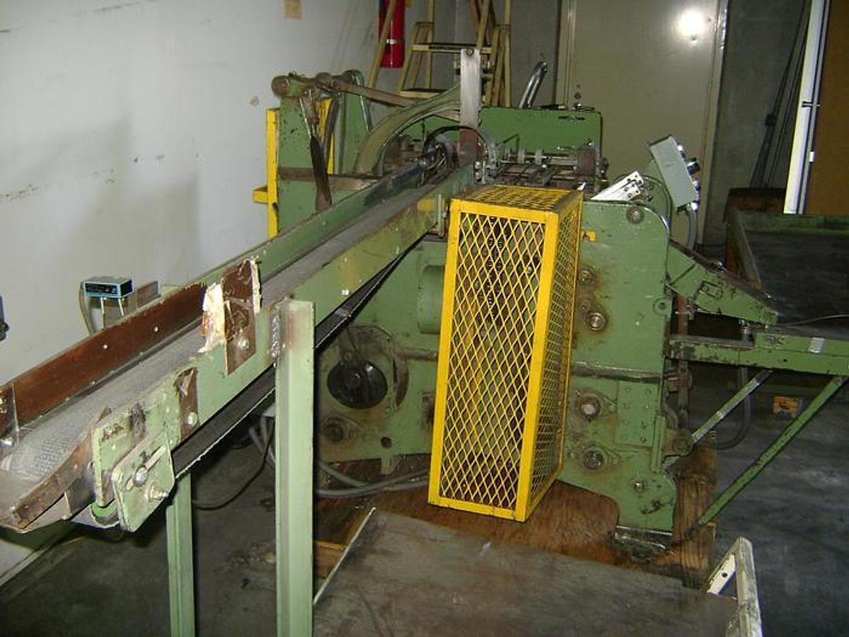 Used Lawton OB Sheet Fed Single Roll Wrapper