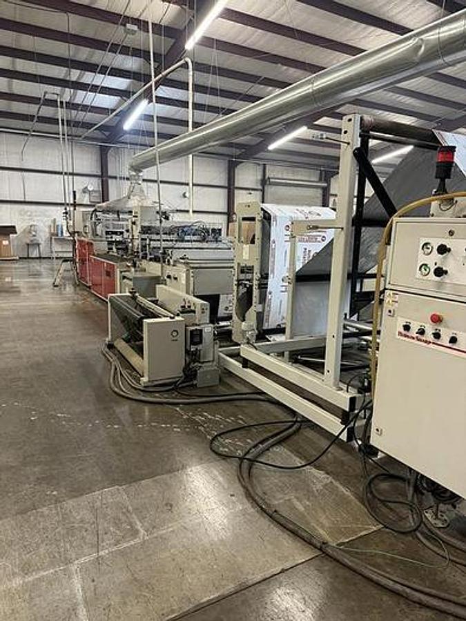 Used Hudson Sharpe M 1400 55" Heavy Duty Sideweld Bag Machine - 2015