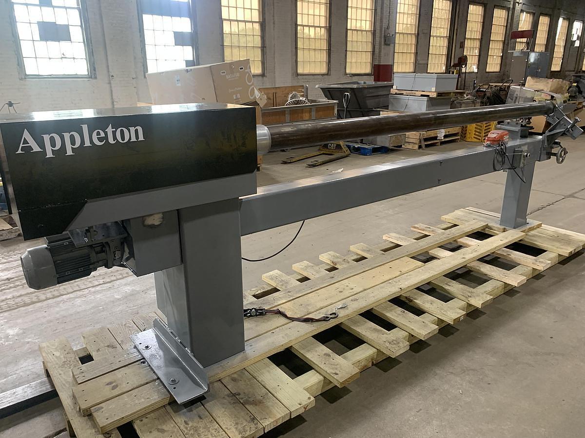 Used 120" Appleton Menasha S200 Core Cutter, 5" Cores