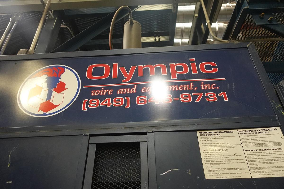 Used 2017 Olympic V63HD 63" Vertical Baler