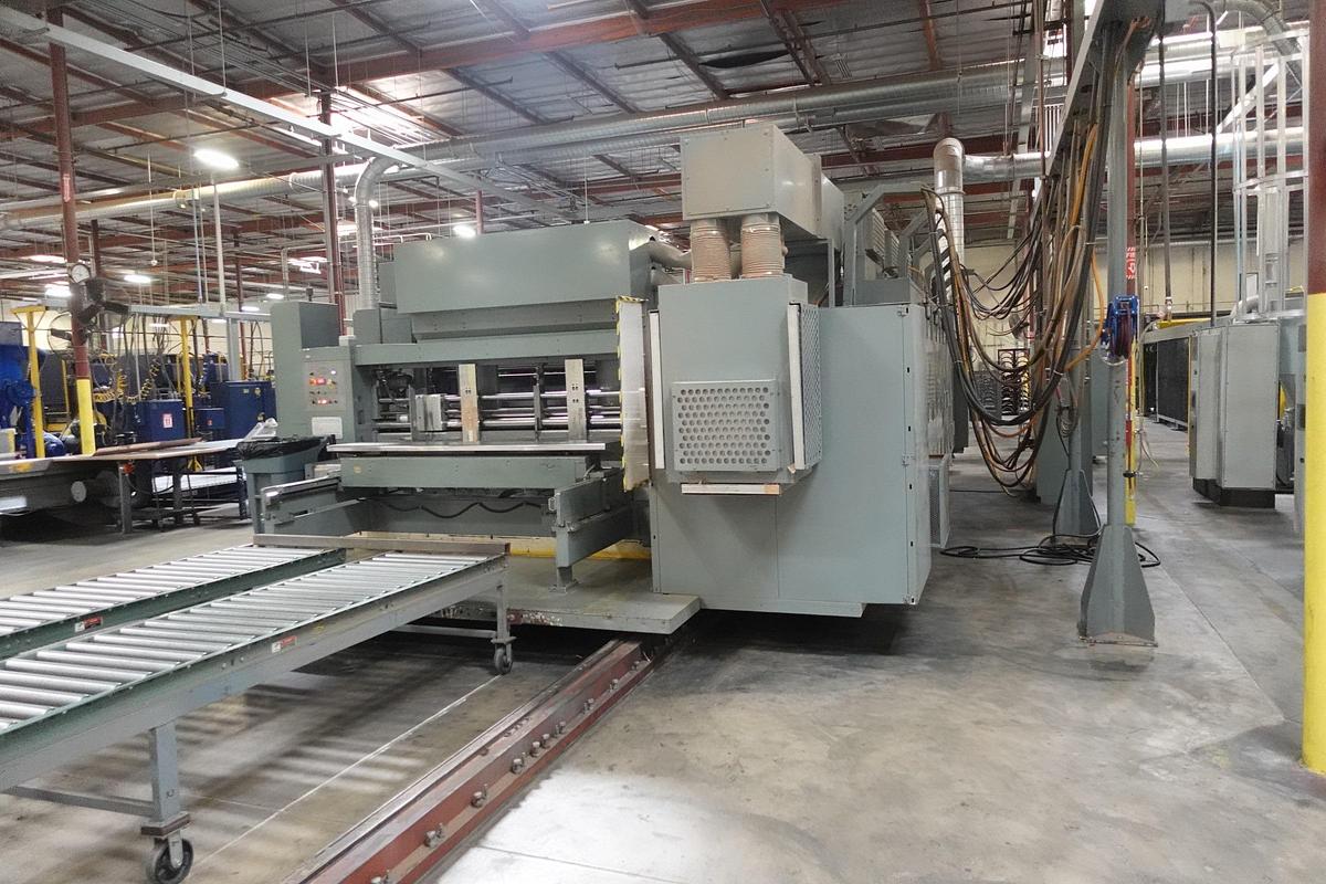Used 2009 Latitude PP3 50" x 110" 4-Color Flexo Folder Gluer