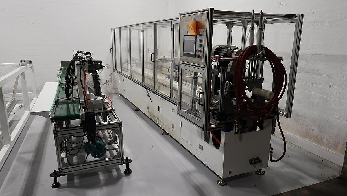 Used 151" Berkley Visicut 3850 CNC Core Cutter, 2023