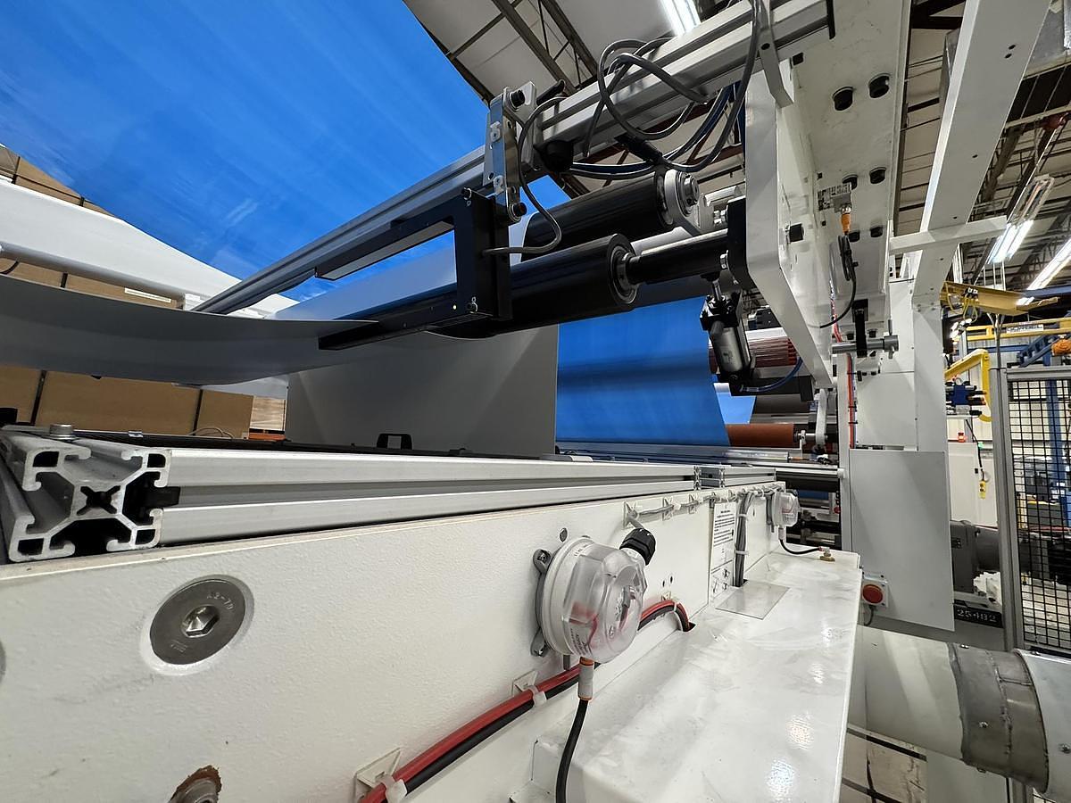 Used 72" Catbridge 324 MC Lamination Line with Turret Rewinder