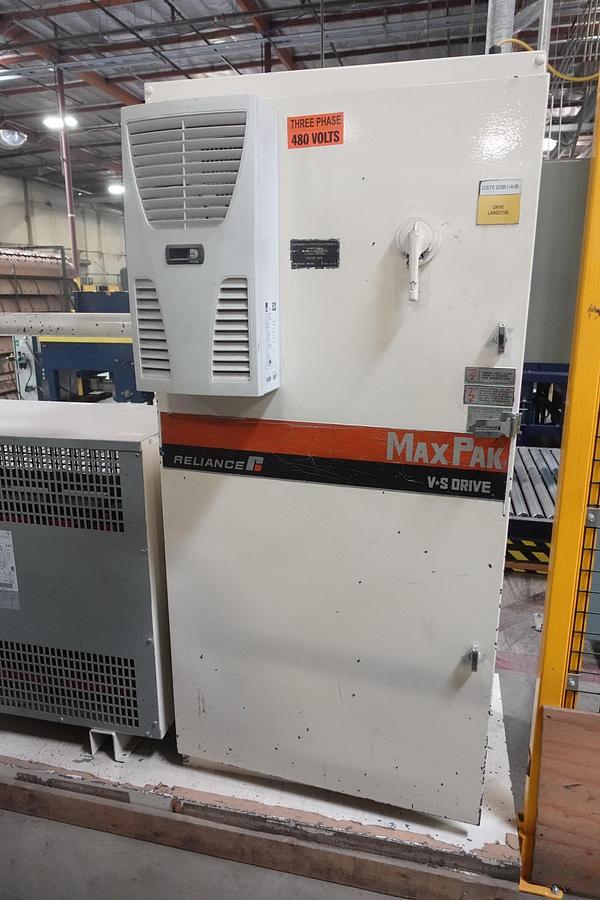 Used 1978 Langston Saturn II 37" x 97" 3-Color Flexo Folder Gluer