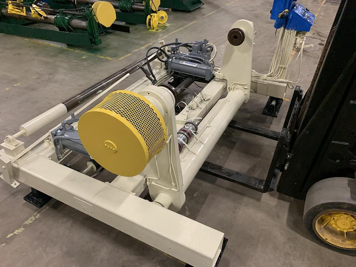 Used Lembo 60" Shaftless Floor Pick Up 50" Dia. Unwind Stand