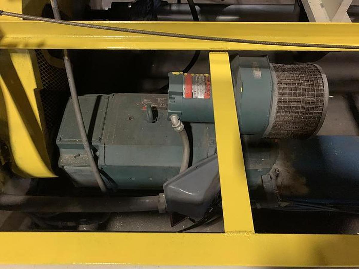 Used 64" (1.60M) Arrow Model 2000T Slitter Rewinder 96" OD Rewind Shear Cut