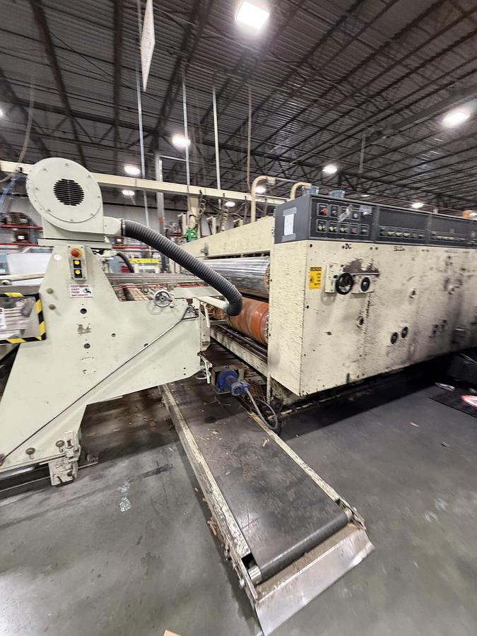 Used Workhorse 66” x 135” 2-Color Rotary Die Cutter for Sale | Heavy-Duty Corrugated Equipment