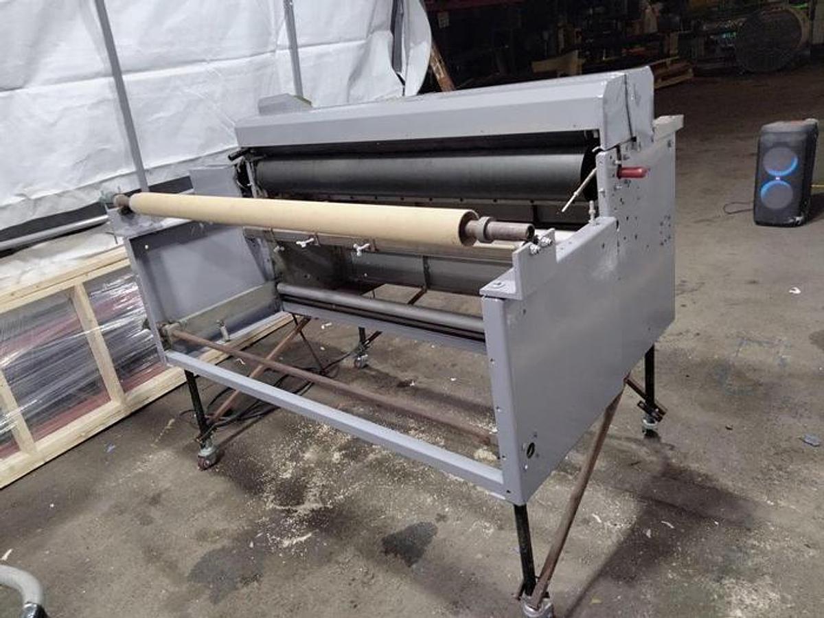 Used 60" Rosenthal Sheeter Model WAS-S5-UZV8 with Razor Slitting
