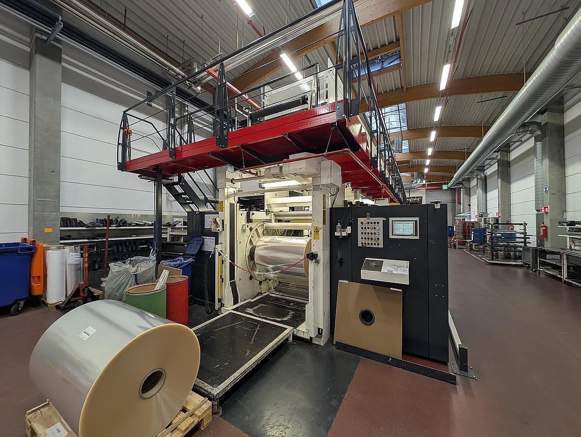 Used W&H Heliostar 40" 8 Color Rotogravure Press - 2007