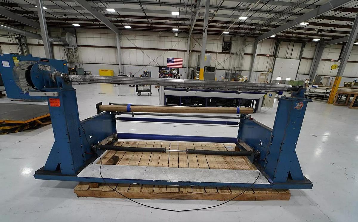 Used 84" Heavy Duty Rosenthal Sheeter Model HXBZ5AAACPLC - Manufactured 2015