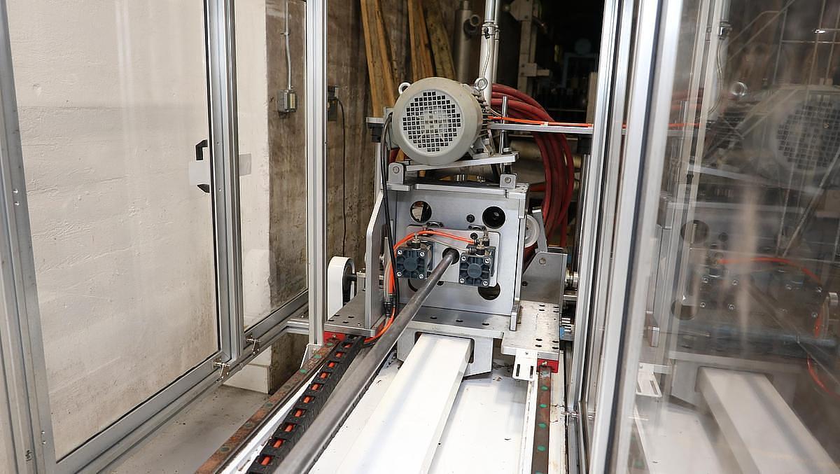 Used 151" Berkley Visicut 3850 CNC Core Cutter, 2023