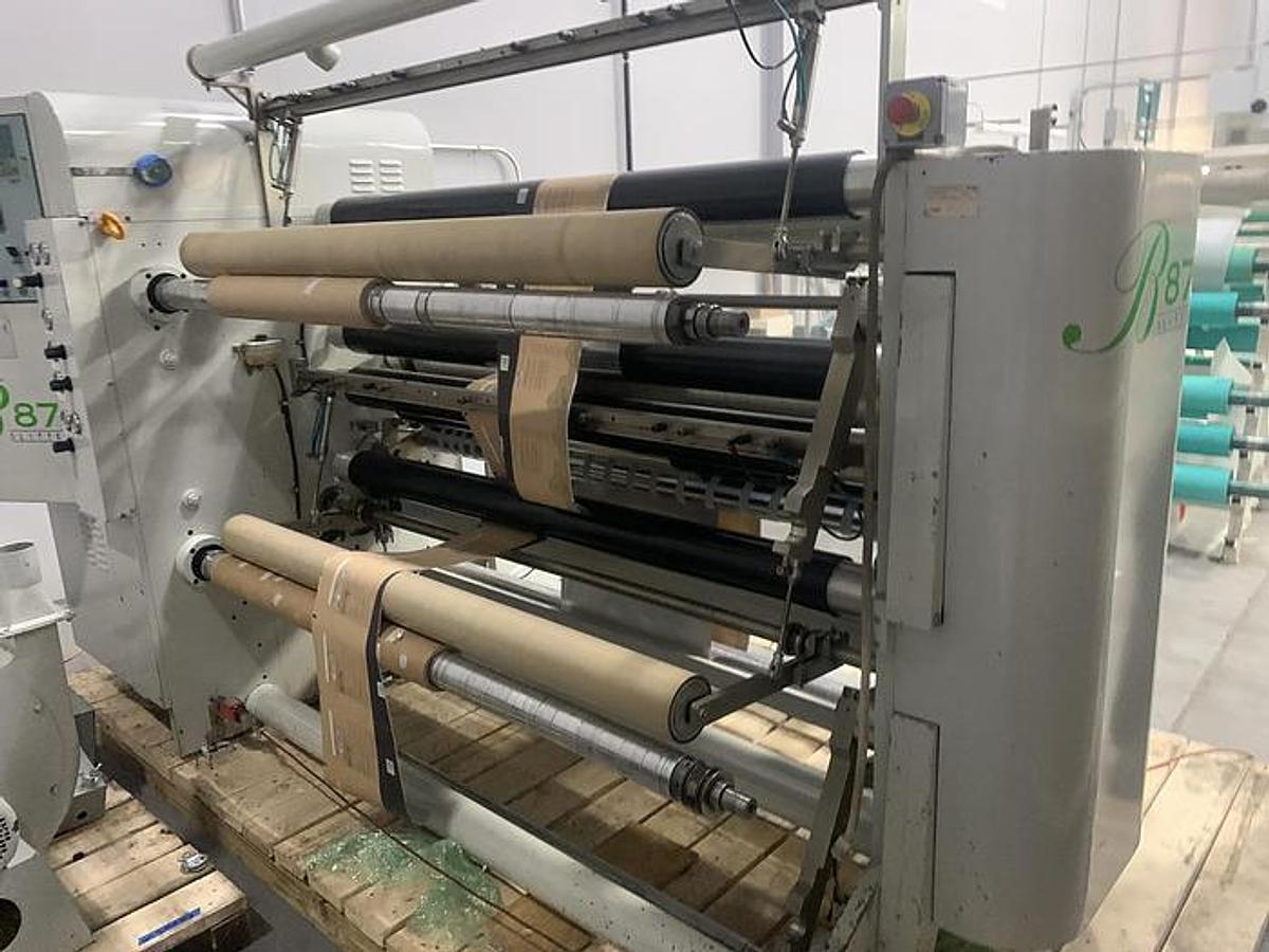 Used Bielloni Sage Taglierina B87 60" Duplex Cantilevered Slitter Rewinder - 2000