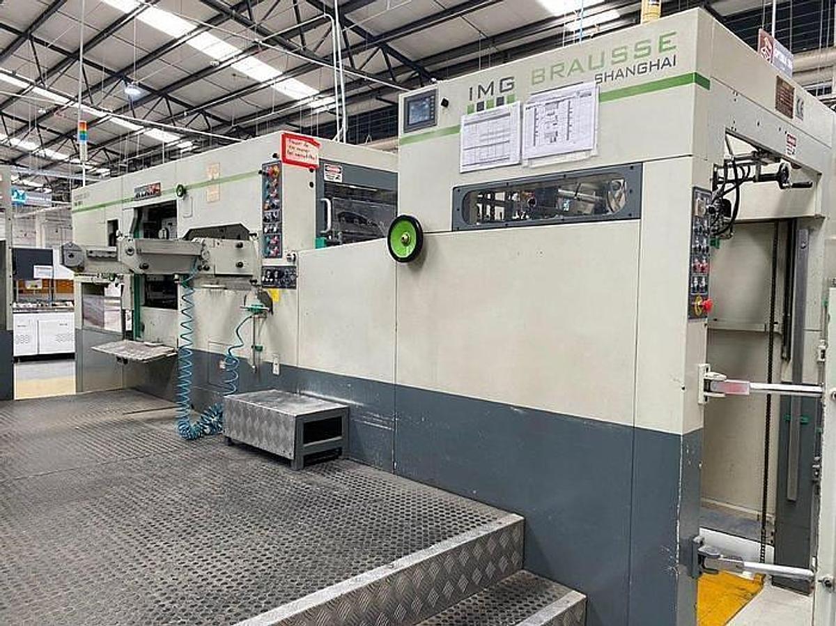 Used Brausse 1050 SEF Foil Stamping Die Cutter - 2010
