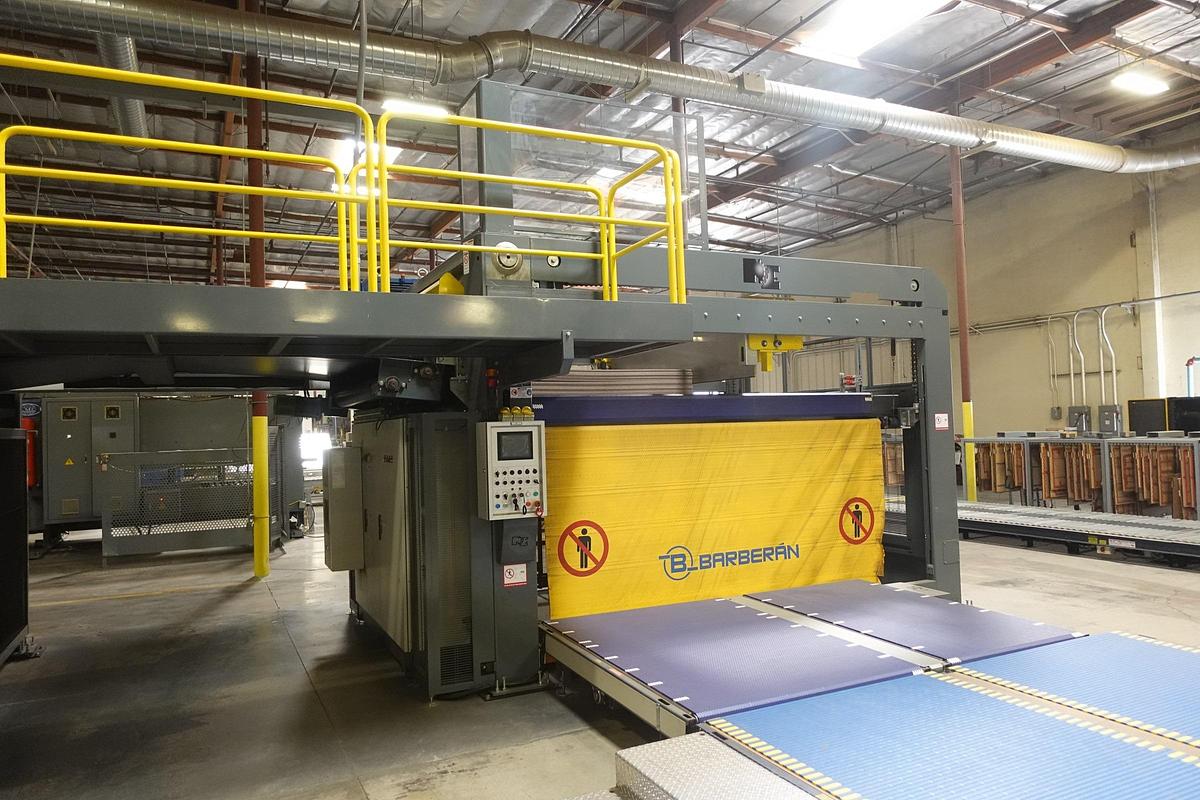 Used 2018 Barberan Jetmaster 1750 68.9" 6-Color Single Pass Digital Printing Press